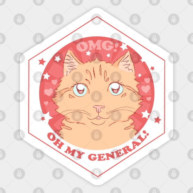 Oh My General! Sticker by RekaFodor